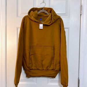 Gap x Yeezy YZY Kanye West NWT/ DOUBLE LAYERED Pullover Sweatshirt Hoodie (S)